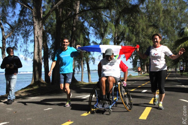 C'était aussi la fête entre les handisportifs de Maurice et de la Réunion