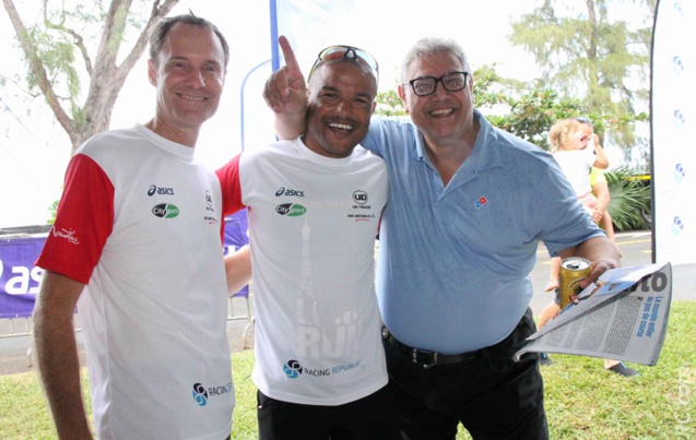 Richard Stedman de Island Living qui vient de rejoindre Racing Republic est aux côtés de Albert D'unienvielle et Armand Sautron, deux piliers de cette nouvelle structure