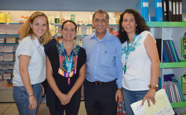 Le jury avec Karine de la Librairie Gérard