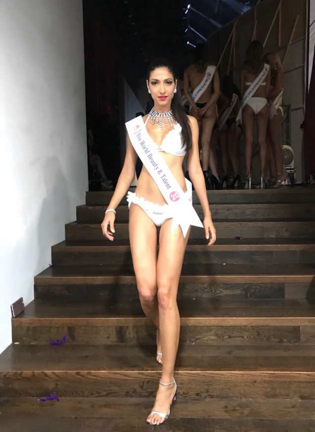 Claudia Carpentier, mannequin, de retour à La Réunion