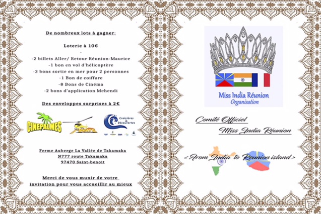 Miss India Réunion 2018: les 10 candidates à l'île Maurice 