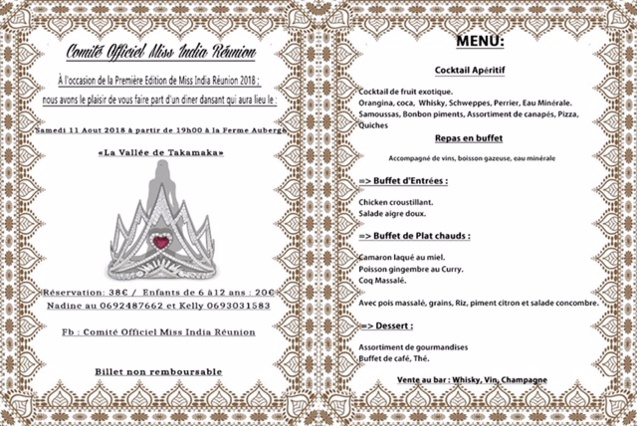 Miss India Réunion 2018: les 10 candidates à l'île Maurice Miss India Réunion 2018: les 10 candidates à l'île Maurice