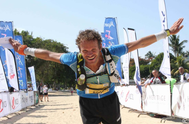 Le champion français Ludovic Pommeret a survolé le Trail Heritage 2018
