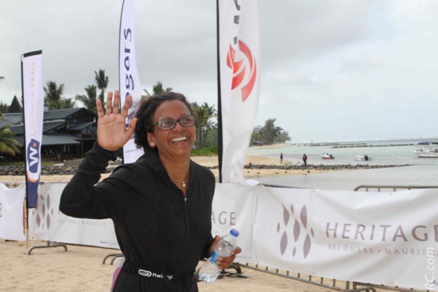 Farida vous salue bien. C&#39;est décidé, elle se mettre sérieusement au trail