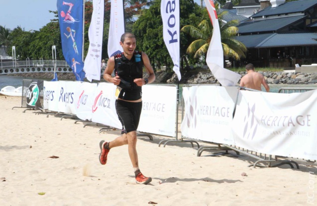 Benjamin Dufour a chuté lui aussi. Avec quelques petits bobos, il a relié Baie du Cap et le Beach-Club en 7h 01' 57'', 10ème place au général