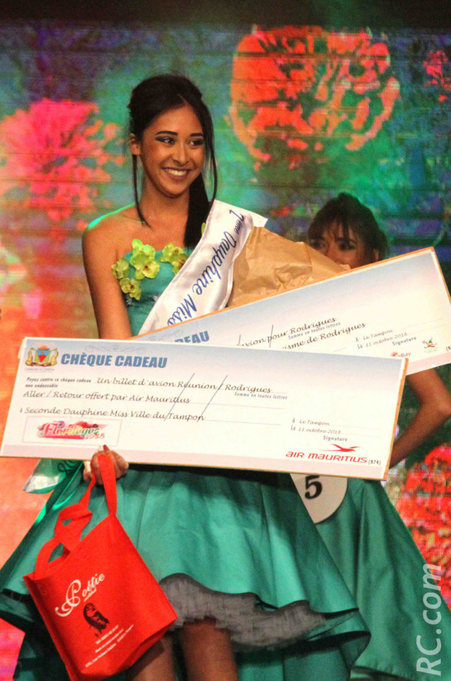 Miss Ville du Tampon 2018: Marie Barbier couronnée Miss Ville du Tampon 2018: Marie Barbier couronnée