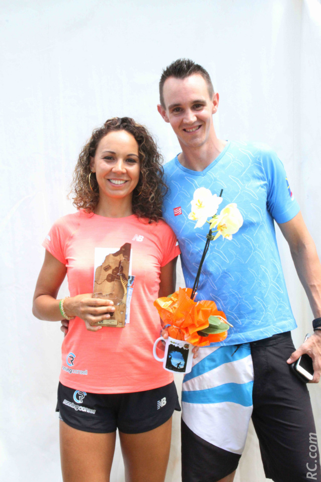 Emma Métro 3ème de la Mascareignes et son compagnon Emma Métro 3ème de la Mascareignes et son compagnon