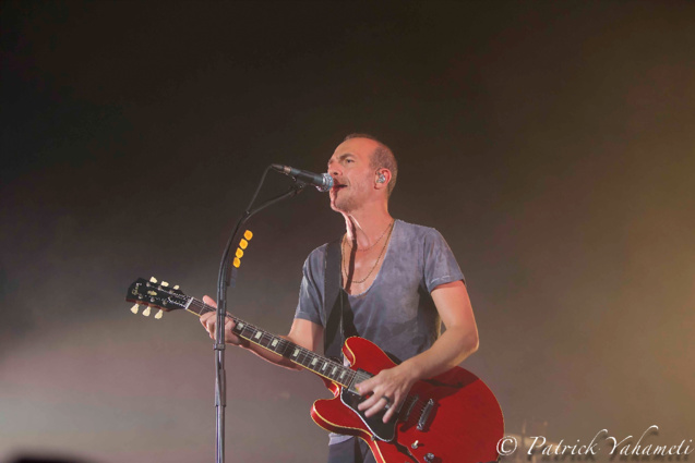 Calogero en concert à Saint-Denis: les photos