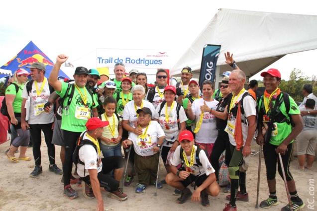 L'Association Réunion Aventure Joëlettes, qui avait choisi Marlène Chane See Chu comme marraine, a parfaitement réussi son périple Rodriguais