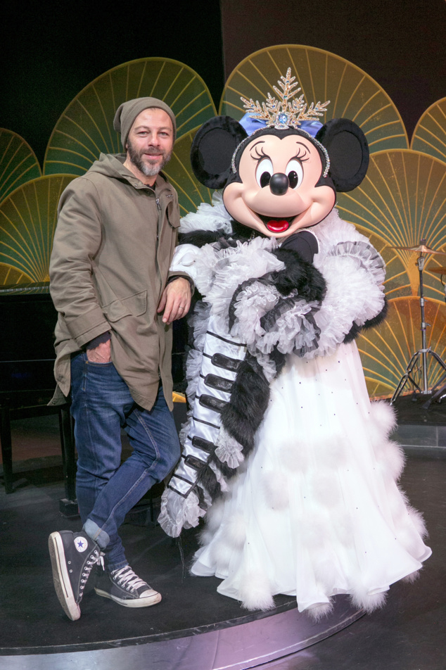 Christophe Maé, Teddy Riner et Didier Deschamps à Disneyland Paris!