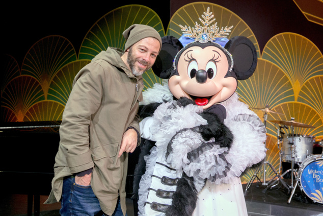 Christophe Maé, Teddy Riner et Didier Deschamps à Disneyland Paris!