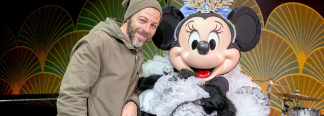 Christophe Maé, Teddy Riner et Didier Deschamps à Disneyland Paris!