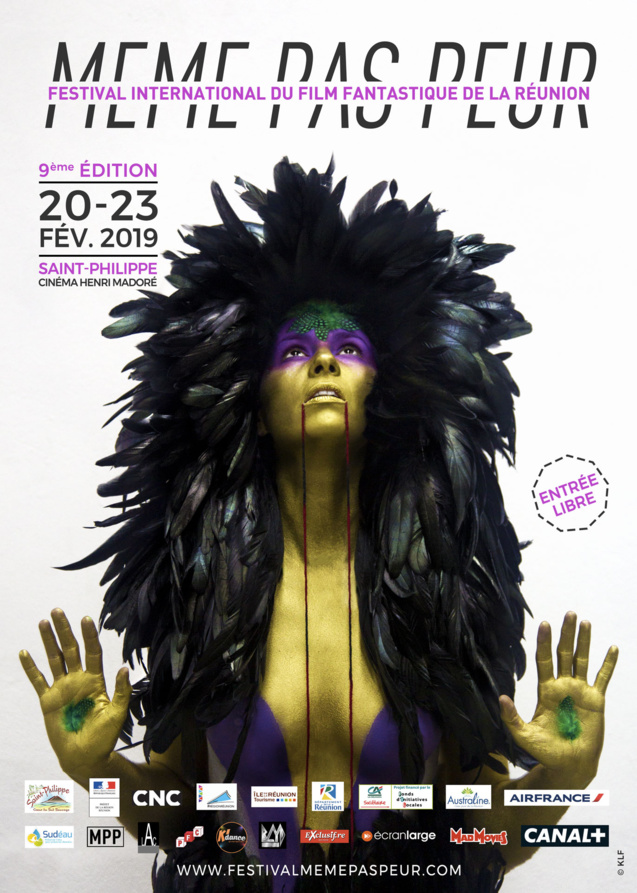 L'affcihe du Festival MEME PAS PEUR de Saint-Philippe