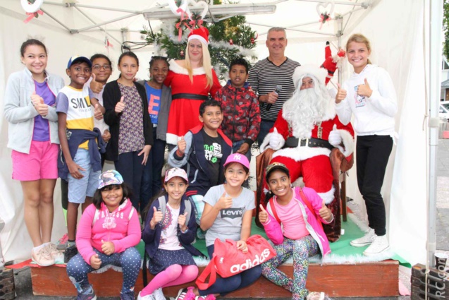 Rencontre avec le Père Noël et la Mère Noël