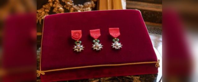 Légion d'Honneur: 3 Réunionnais dans la promotion de janvier 2019