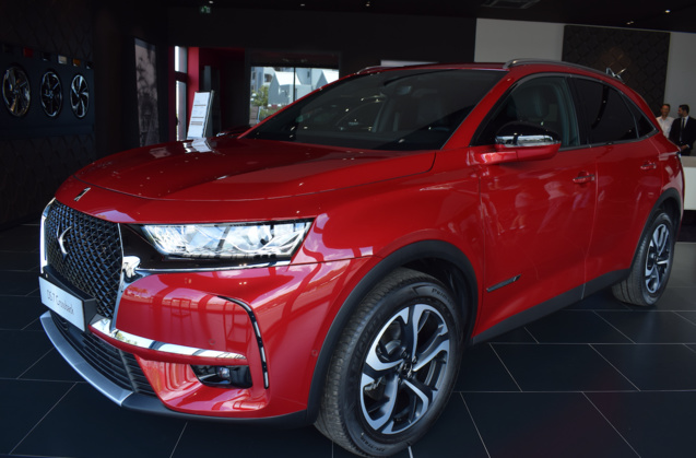La DS7 Crossback, un modèle disponible en essence et diesel, de 40 000 à 63 000 euros