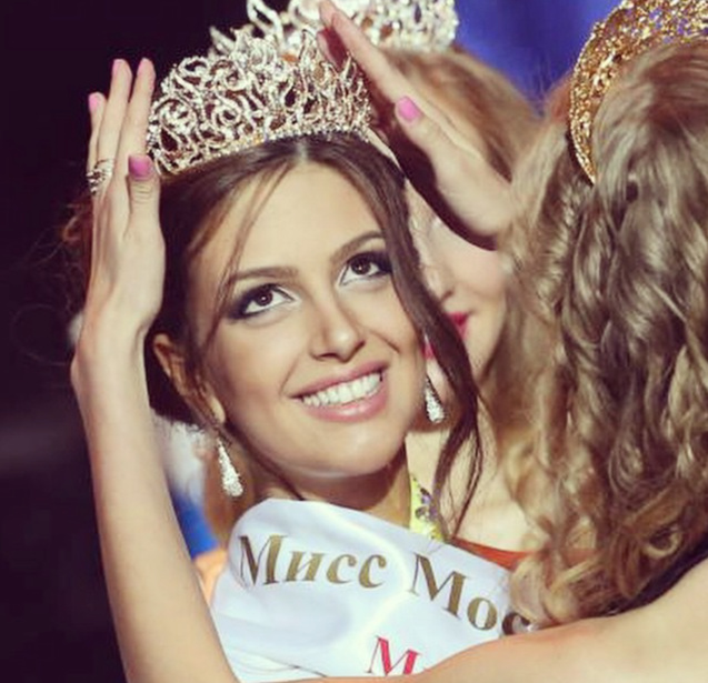 Elue Miss Moscou en 2015 Elue Miss Moscou en 2015