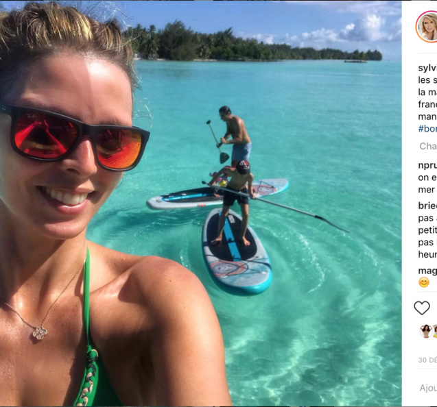 Ils ont profité du lagon de Tahiti! Ils ont profité du lagon de Tahiti!