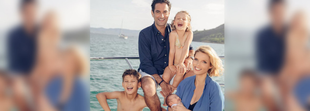 Sylvie Tellier se dévoile en famille sur les réseaux sociaux Sylvie Tellier se dévoile en famille sur les réseaux sociaux