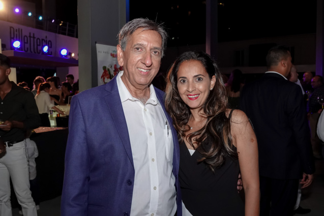 Aziz Patel et Amida Hussein, co-organisateurs de l'événement Aziz Patel et Amida Hussein, co-organisateurs de l'événement