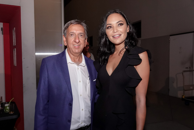 Aziz Patel et Valérie Bègue