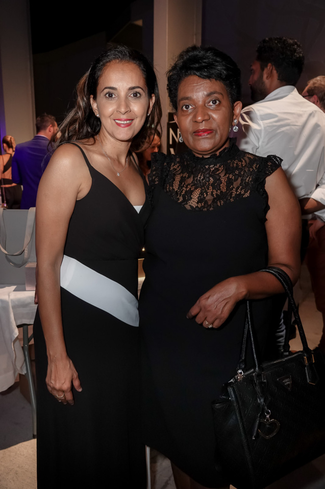 Amida Hussein, directrice Miss Agency, et Virgina Boyer