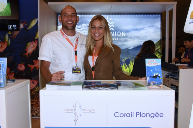 Christophe Pottier et Jennifer Damp (Corail Plongée)