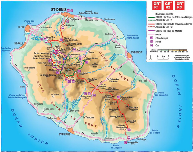 Randonnée Pédestre: le GR R1 de La Réunion plébiscité par les Français!