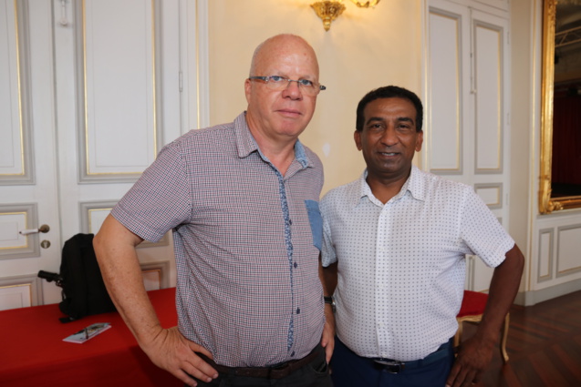 Vœux à la presse de Gilbert Annette, maire de Saint-Denis Vœux à la presse de Gilbert Annette, maire de Saint-Denis