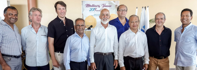 Vœux à la presse de Gérald Maillot, président de la CINOR Vœux à la presse de Gérald Maillot, président de la CINOR