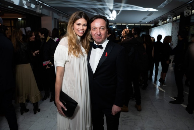Lorena Vergani et Emmanuel Perrotin