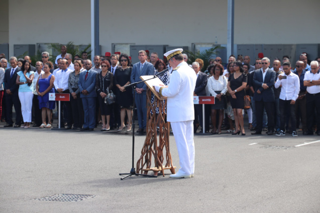 Hommage au sapeur pompier l'adjudant Jessy Eve