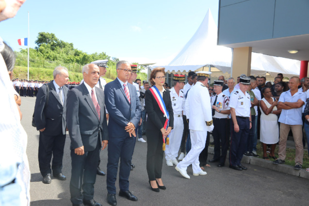 Hommage au sapeur pompier l'adjudant Jessy Eve