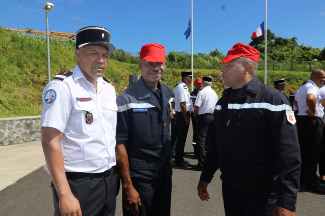 Hommage au sapeur pompier l'adjudant Jessy Eve
