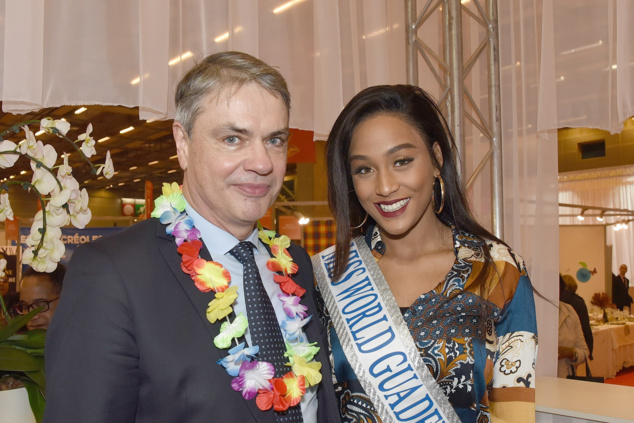 Hervé Deperrois, directeur ODEADOM, et Morgane Thérésine