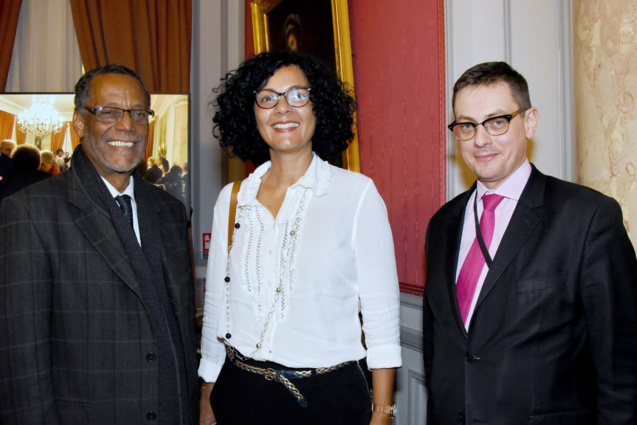 La cérémonie des vœux d'Annick Girardin, Ministre des Outre-Mer, à Paris 