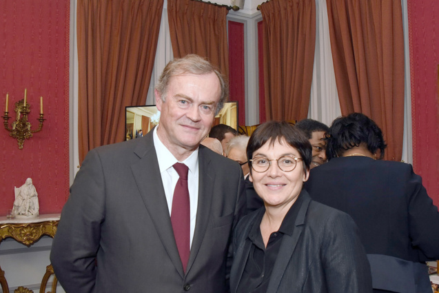 Amaury de Saint-Quentin, Préfet de La Réunion, Amaury de Saint-Quentin, avec Annick Girardin