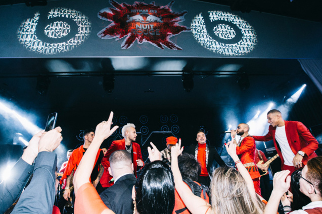 Neymar Jr., Wesley, Dani Alves et Kylian Mbappe Neymar Jr., Wesley, Dani Alves et Kylian Mbappe