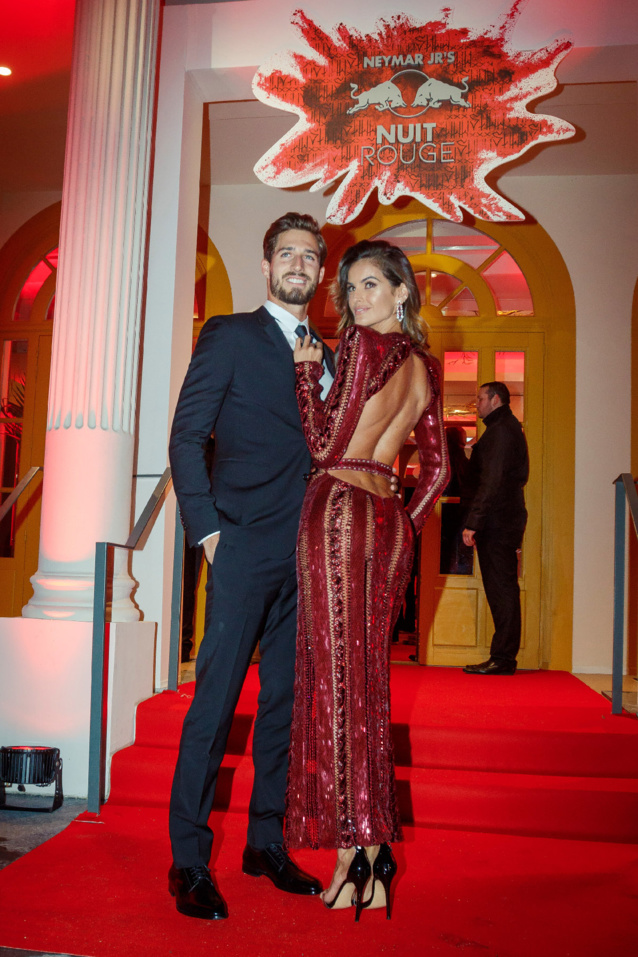 Kevin Trapp et Izabel Goulart Kevin Trapp et Izabel Goulart