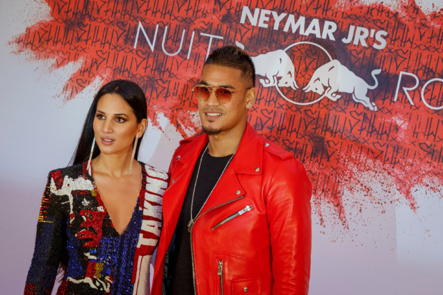 Alphonse Areola et son épouse Alphonse Areola et son épouse