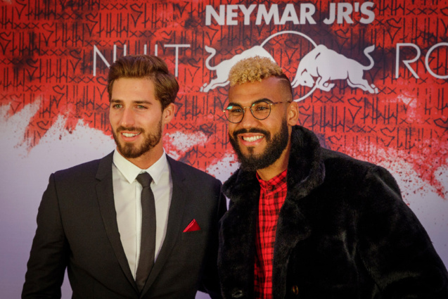 Kevin Trapp et Eric Maxim Choupo-Moting Kevin Trapp et Eric Maxim Choupo-Moting