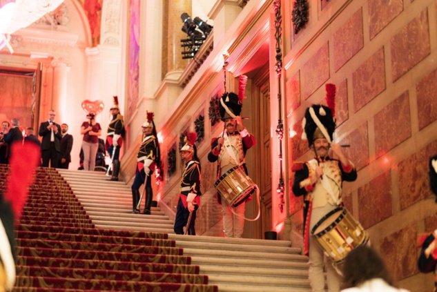 Premier Bal “Paramour” à la Mairie de Paris le jour de la Saint-Valentin