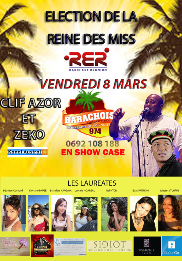Reine des Miss RER: les 7 candidates