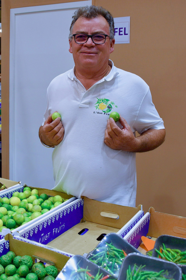 Le facétieux Christian Parret (SCA Fruits de la Réunion et Coopananas)