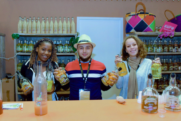 Au stand Rhum Métiss, le choix est vaste! Au stand Rhum Métiss, le choix est vaste!