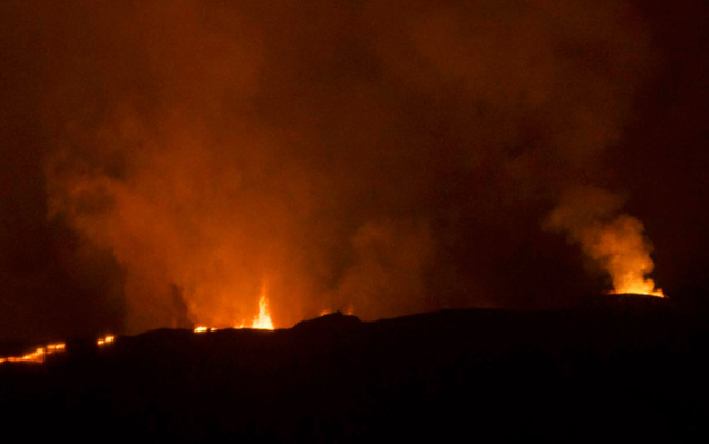 Le volcan jeudi 7 mars 2019