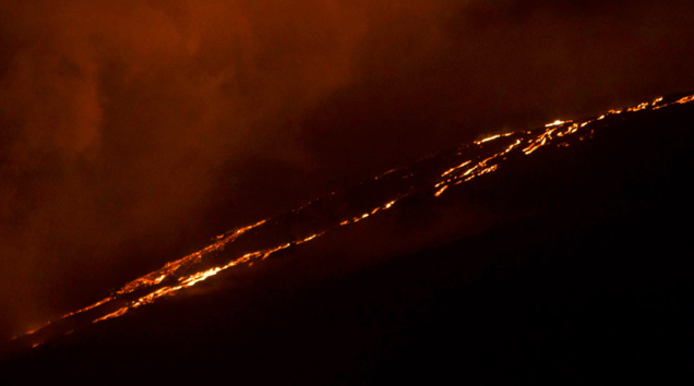 Le volcan jeudi 7 mars 2019