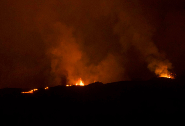 Le volcan jeudi 7 mars 2019