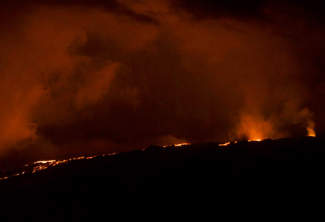 Le volcan jeudi 7 mars 2019