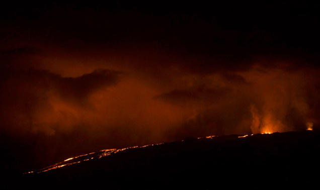 Le volcan jeudi 7 mars 2019